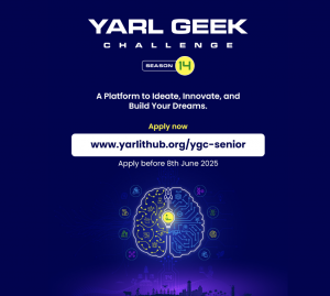 Read more about the article Yarl Geek Challenge Season 14 Applications Open